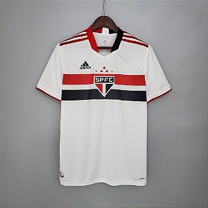 Camisa Sao Paulo I 21/22 s/n° Torcedor Adidas Masculina