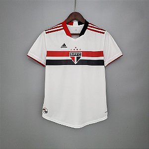 Camisa Sao Paulo I 21/22 s/n° Torcedor Adidas Feminina