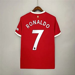 Camisa Manchester United I 21/22 RONALDO 7 Torcedor Adidas