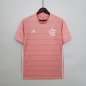 Camisa Outubro Rosa do Flamengo Torcedor Adidas Masculina