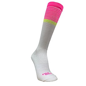 MEIA POLO MULTESPORTE - CORRIDA E CICLISMO - CANO LONGO LISTRAS ROSA