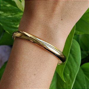 Pulseira Lisa Aro Dourado
