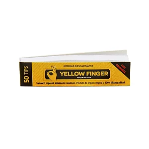 Piteira de Papel Yellow Finger Original Slim
