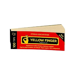 Piteira Yellow Finger Big Brown c/100