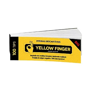 Piteira Yellow Finger Big c/100