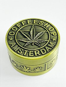 Dichavador Metal Médio 3 partes Amsterdam