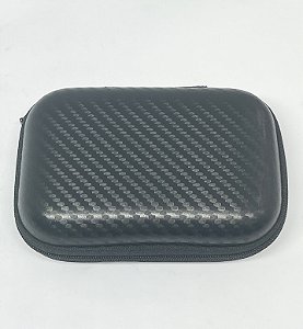Mini Case Estampado Fibra de Carbono