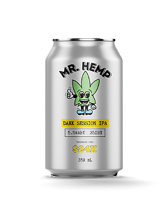 Cerveja Mr. Hemp 24k Dank Session IPA 350ml