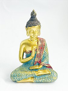 Estatueta Buda Dourado