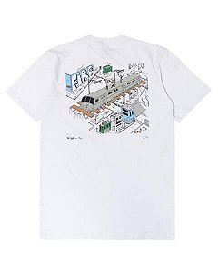 Camiseta Básica Fire X Skatelixo “City” 2/4 (P)