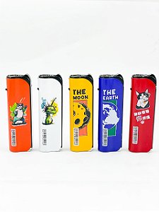 Maçarico Colorido Estampado - Modelo Aleatório