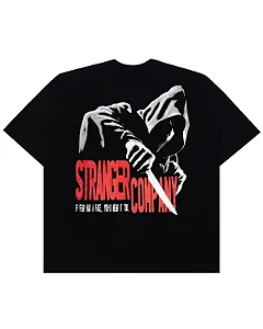Camiseta Stranger Oversized Fear (P)