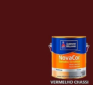Novacor Esm Alto Brilho Vermelho Chassis QT