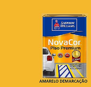 Novacor Piso Liso Amarelo Demarcacao LT