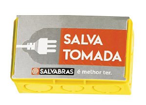 Salva Tomada 4x2 - kit com 10 unidades