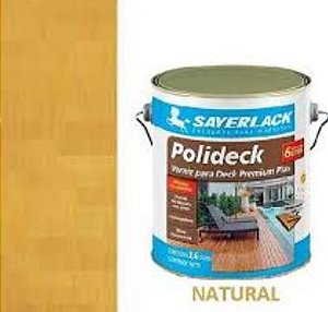 Polideck Natural Semi Brilho QT