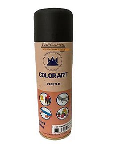Colorart Spray Plastik Preto Fosco TB