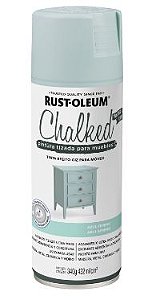 Spray Rust Oleum Chalked Efeito Giz Azul Calmo