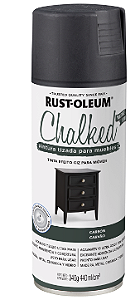 Spray Rust Oleum Chalked Efeito Giz Cinza Carvão