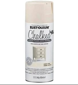 Spray Rust Oleum Chalked Efeito Giz Creme