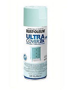 Tinta Rust Oleum Spray Ultra Cover 2x Oceano Brilhante