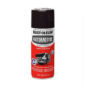 Tinta Spray Para Motor 260°c - Preto Fosco