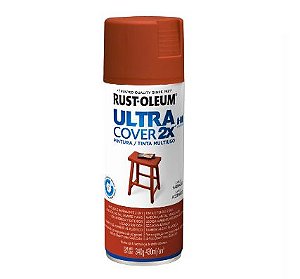 Tinta Rust Oleum Spray Ultra Cover 2x Canela Acetinado