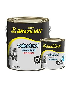 Kit Brazilian Epoxi Brilhante Branco R9003 + Endurecedor