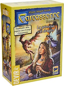 Carcassonne - A Princesa e o Dragão 2ª Edição (Expansão)