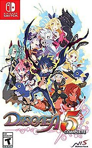 USADO: Disgaea 5 - Complete (Mídia Física Nintendo Switch)