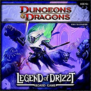 (USADO)  Dungeons & Dragons: The Legend Of Drizzt Board Game