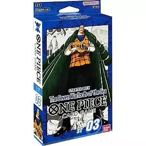 One Piece Card Game Deck Inicial - ST-03 - The Seven Warlords of the Sea