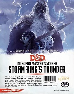 Dungeon Master's Screen: Storm King's Thunder