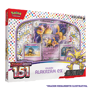 Box Pokémon Alakazam EX 151
