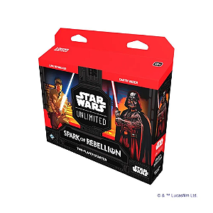 Star Wars Unlimited Spark of Rebellion Kit inicial 2 jogadores
