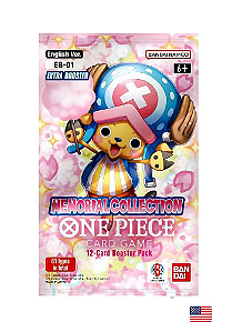 One Piece Card Game Memorial Collection Booster Avulso (EB01)