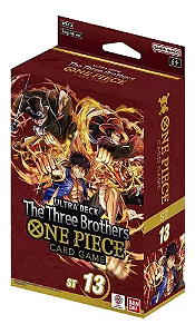 One Piece Card Game Deck Inicial - ST-13 - Ultra Deck - The Three Brothers