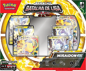 Pokémon TCG - Baralho Batalha de Liga: Miraidon Ex