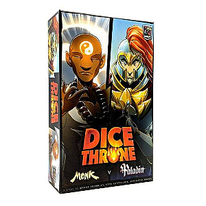 Dice Throne Season One Rerolled - Monk Vs. Paladin (Jogo de Tabuleiro)