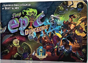 COMBO Tiny Epic Dungeons e Expansão Histórias
