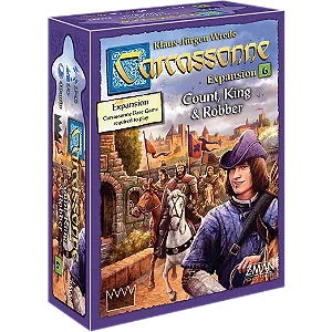 Carcassone Count, King e Robber Expansão (Inglês)