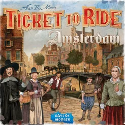 Ticket to Ride Amsterdam (Jogo de Tabuleiro em Inglês)