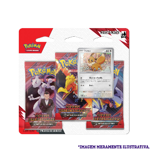 Pokémon TCG - Rivais Predestinados - Blister Triplo (Português)