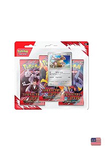 Pokemon TCG: Scarlet & Violet - Destined Rivals - 3-Pack Blister - Ingles