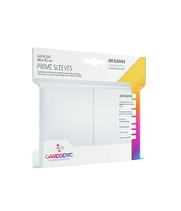 Gamegenic Prime Sleeves Branco