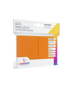 Gamegenic Prime Sleeves Laranja