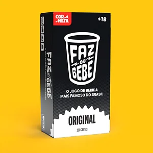 Jogo Faz ou Bebe (Jogo de Tabuleiro) Corneta Jogos