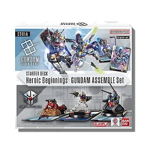 Gundam TCG: Starter Deck Assemble Set 01 (ST01A)