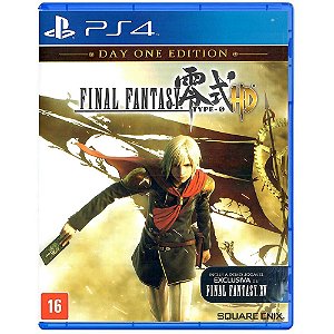 USADO - Final Fantasy Type-0 Day One Edition (Mídia Física PS4)