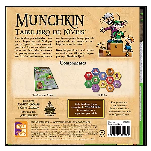 Munchkin Tabuleiro de Niveis (Expansão) - Galápagos